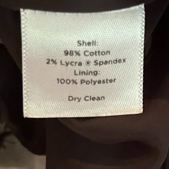 TALBOTS PETITES WOMENS SZ 6P HOUNDSTOOTH SKIRT - Picture 6 of 9